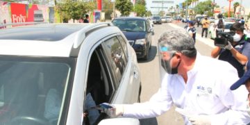 Promueven uso de cubrebocas en cruceros de Victoria