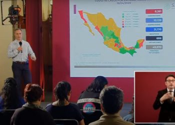 Aumentan a 8,261 casos positivos de Covid-19 en México