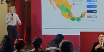 Aumentan a 8,261 casos positivos de Covid-19 en México