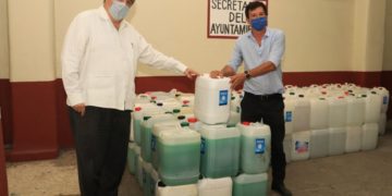 Se suma Team Brownsville a Gobierno de Matamoros; dona material de higiene