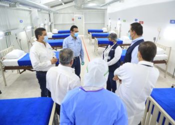 Entrega Gobernador a Nuevo Laredo Clínica Móvil para Covid-19