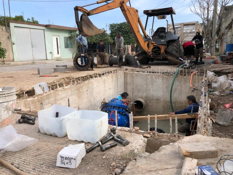 Impactan obras de rehabilitación de COMAPA a 128 colonias de Victoria