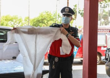 Apoya Síndica con equipo especial a Protección Civil