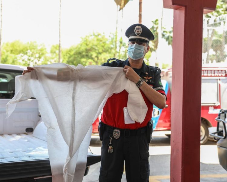 Apoya Síndica con equipo especial a Protección Civil