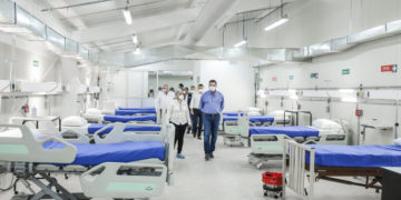 Entrega Cabeza de Vaca hospital temporal para COVID-19 en Tampico