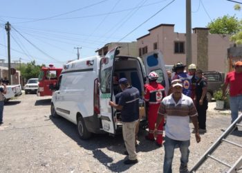 Albañil a punto de morir electrocutado