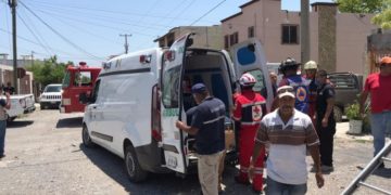 Albañil a punto de morir electrocutado