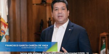Anuncia Gobernador  de Tamaulipas acciones para amortiguar  impacto del COVID-19