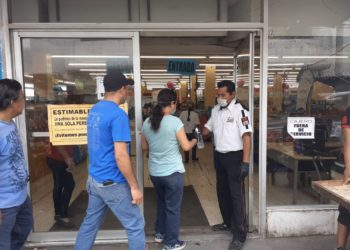 Respaldan victorenses medidas sanitarias en centros comerciales