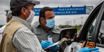 Filtros sanitarios en entradas de Matamoros fortalecen prevención de coronavirus