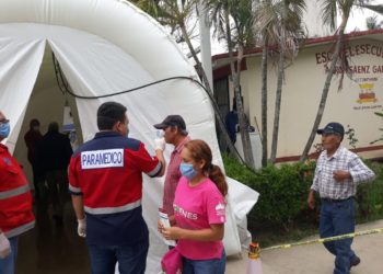 Ingenieros tamaulipecos fabrican túnel sanitizante contra Coronavirus