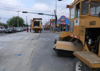 Avanza pavimentación en Matamoros; activan segunda etapa de avenida Diagonal Cuauhtémoc