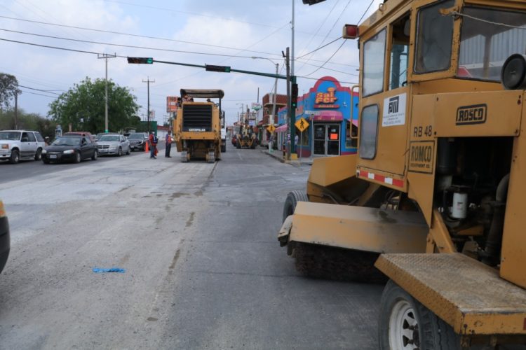 Avanza pavimentación en Matamoros; activan segunda etapa de avenida Diagonal Cuauhtémoc