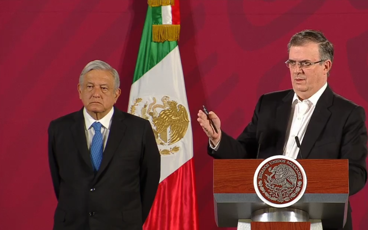 Habría sentado un conflicto no vender material médico a China: Ebrard