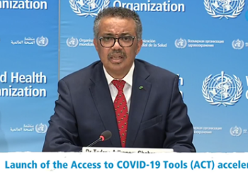 OMS “el compromiso compartido es asegurar las herramientas para derrotar al Covid-19”