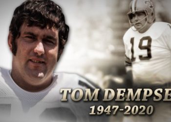 Una víctima más del coronavirus, falleció Tom Dempsey ex pateador de la NFL