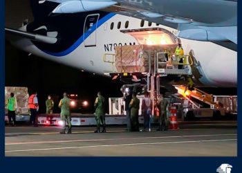 Llega a México equipo de protección para personal de salud por Covid-19