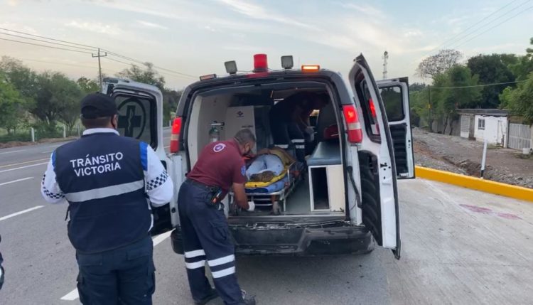 Muere motociclista accidentado en Tierra Nueva, municipio de Victoria