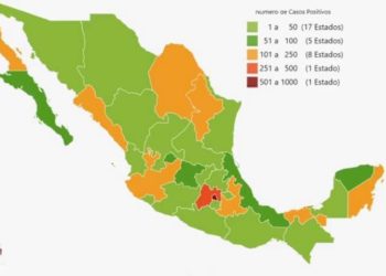 Suman 194 muertes por Covid-19 en México