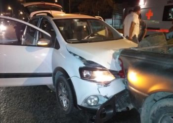 Choque deja como saldo cinco lesionados