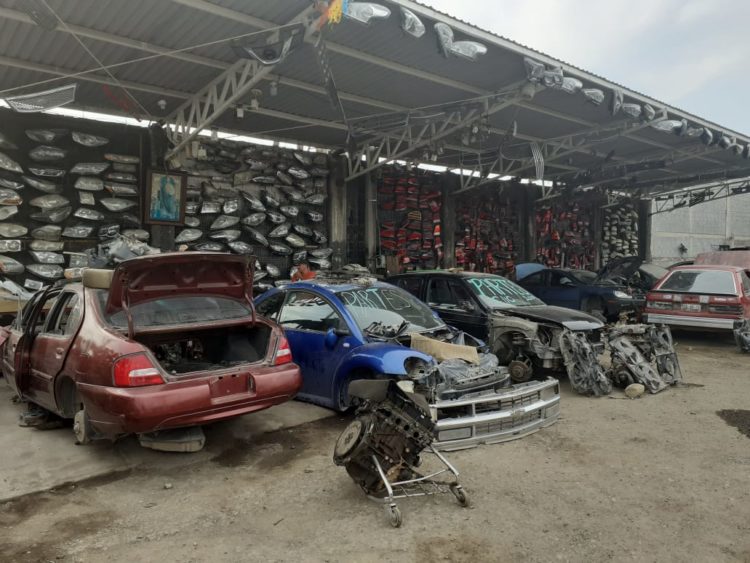 Baja un 70 por ciento la venta de autopartes usadas en yonques de Victoria