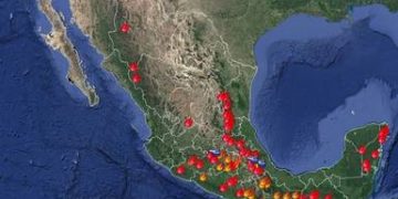 Reportan 77 incendios forestales activos en 20 estados del país