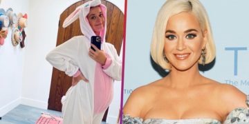 Katy Perry celebró el día de pascuas luciendo pancita
