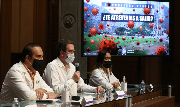 Nuevo León arranca pruebas drive-thru para COVID-19