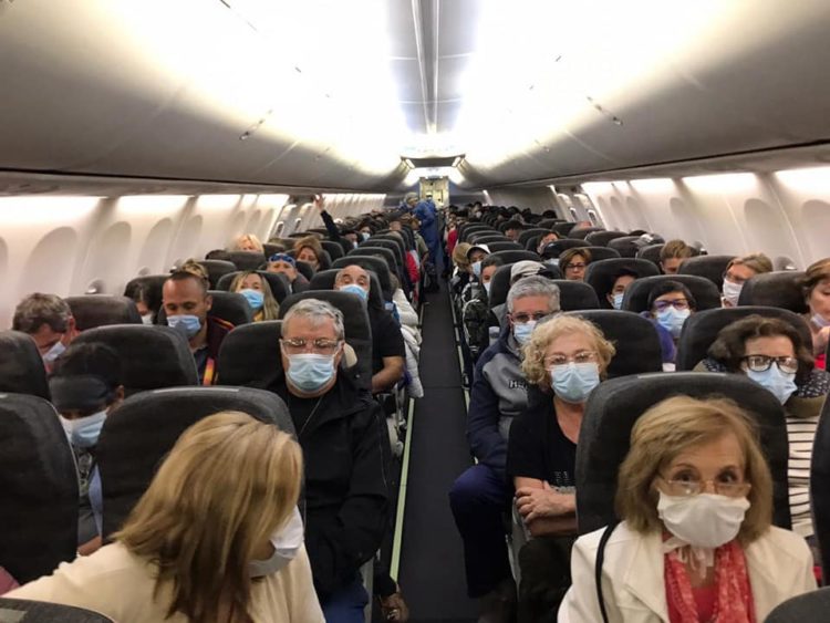 Fuerza Aérea Méxicana habilita vuelo humanitario por cierre de fronteras