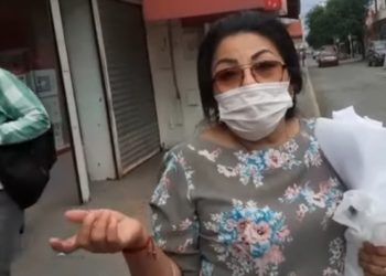 Victorenses acuden a tiendas para comprar tela para fabricar sus cubre bocas