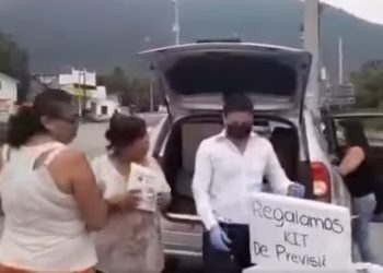 Empresa privadas regala Kit sanitario a victorenses