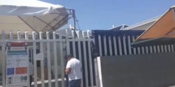 Este es el avance de la construcción del Hospital Móvil instalado en Hospital Civil de Victoria para pacientes con Covid-19.