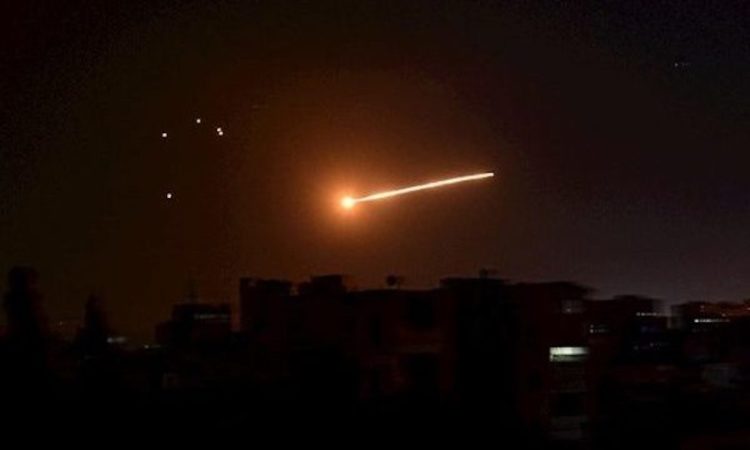 Siria intercepta ataque de misiles de Israel