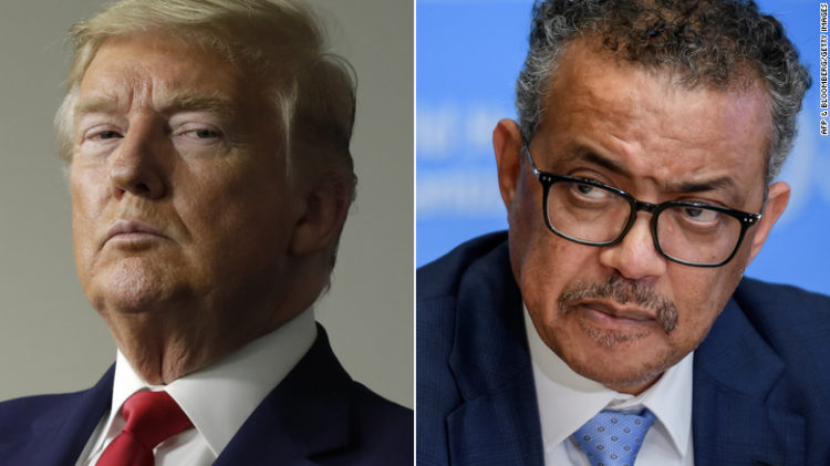 Trump suspende entrega de fondos a la OMS