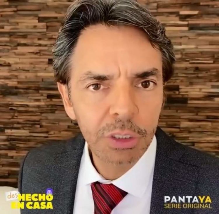 Eugenio Derbez “deshecho en casa”