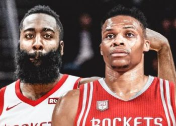 Se suman al apoyo contra el COVID-19, Harden dona alimentos y Westbrook cubrebocas
