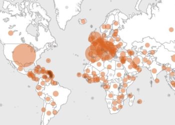 OMS reporta 135 mil 163 muertes por Covid-19  en el mundo y dos millones 034 mil 802 casos confirmados