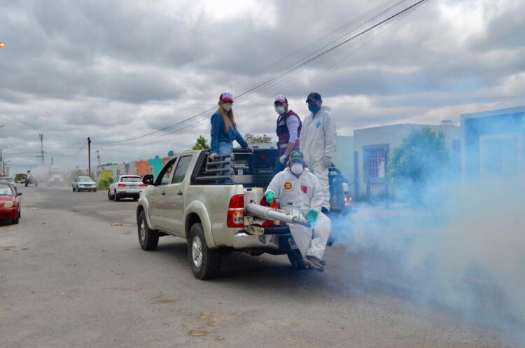 Entregan en Matamoros 35 mil cubrebocas y sanitizan 40 espacios públicos