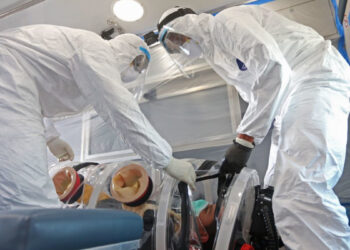 Sube a tres mil 573 número de muertos por coronavirus en México