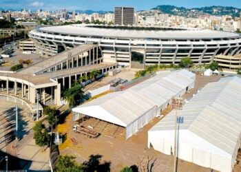 Coronavirus en Brasil: Río de Janeiro inauguró un hospital de campaña en el mítico estadio Maracaná