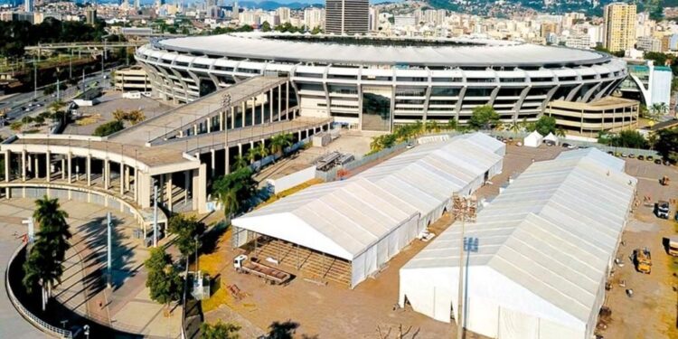 Coronavirus en Brasil: Río de Janeiro inauguró un hospital de campaña en el mítico estadio Maracaná