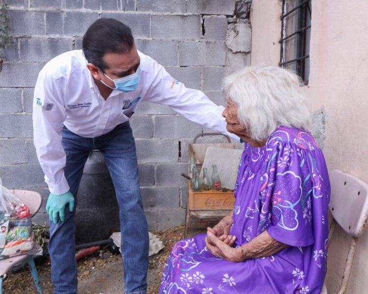 Protegen en Nuevo Laredo a los abuelitos ante Covid-19