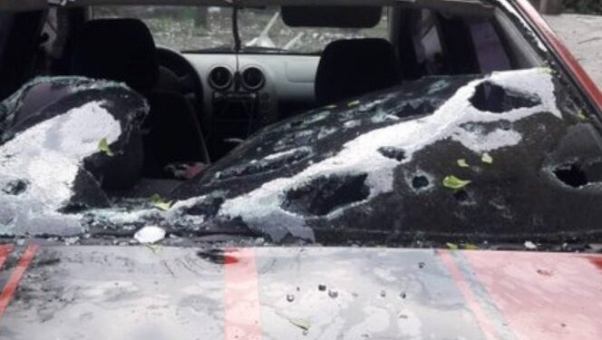 Granizo rompe parabrisas de autos en Valles, San Luis Potosí