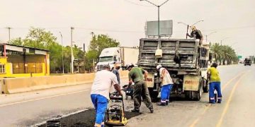 Ajusta Servicios Públicos  bacheo por contingencia