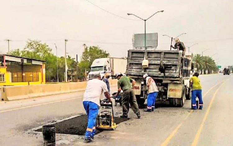 Ajusta Servicios Públicos bacheo por contingencia