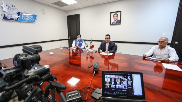 Comparten Dos Laredos estrategias contra Covid-19