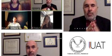 Imparte la Facultad de Derecho-UAT Victoria jornada de conferencias a distancia
