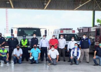 Capacitan a PCyB en Triage y sanitización por Covid-19