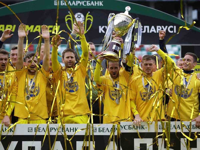 En el campo y con afición, BATE gana Copa de Bielorrusia