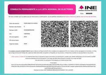 Inicia mañana trámite de constancia digital del INE